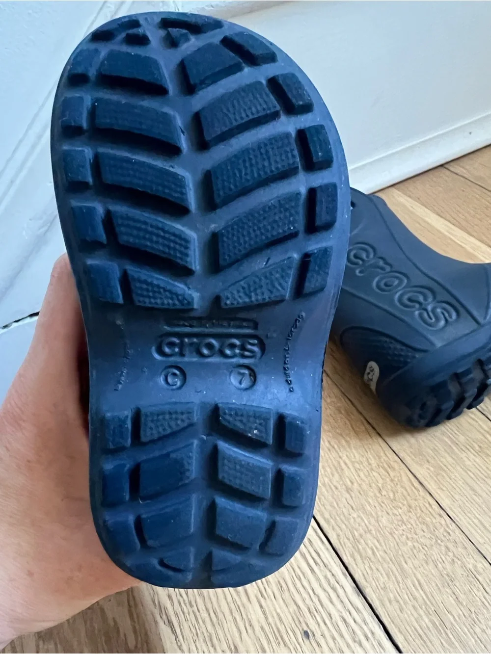 Crocs | Toddler Handle It Rain Boot : size 7